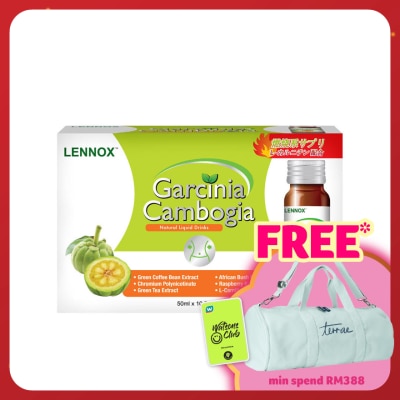LENNOX Garcinia Cambogia Natural Liquid Juice 50ml x 10's