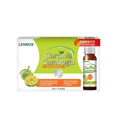 LENNOX Garcinia Cambogia Natural Liquid Juice 50ml x 10's