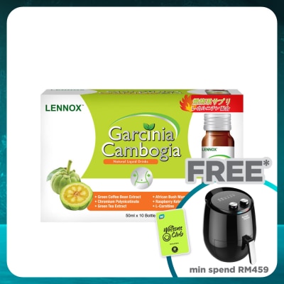 LENNOX Garcinia Cambogia Natural Liquid Juice 50ml x 10's