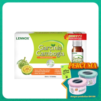 LENNOX Garcinia Cambogia Natural Liquid Juice 50ml x 10's