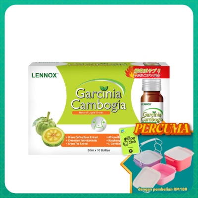 LENNOX - Garcinia Cambogia Natural Liquid Juice 50ml x 10's