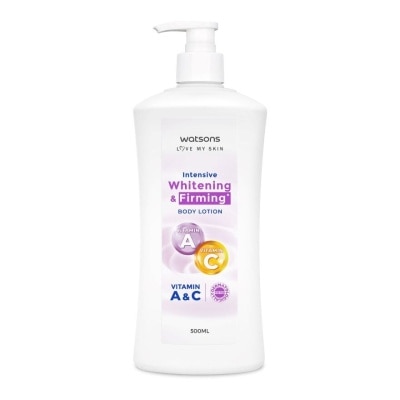 WATSONS Intensive Whitening & Firming Body Lotion 500ml