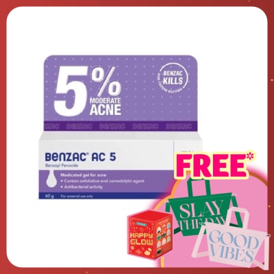 BENZAC Moderate Acne Gel 5% 60g