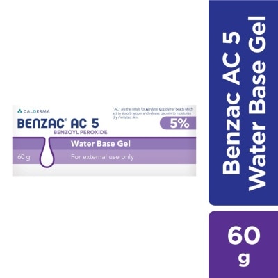 BENZAC Moderate Acne Gel 5% 60g