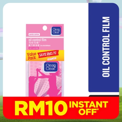 CLEAN & CLEAR Oil Control Film Pink 50's x 2's