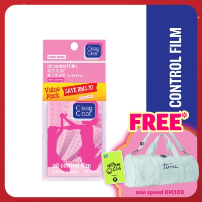 CLEAN & CLEAR Oil Control Film Pink 50's x 2's