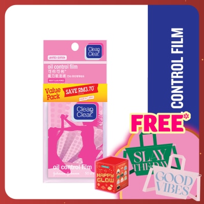 CLEAN & CLEAR Oil Control Film Pink 50's x 2's