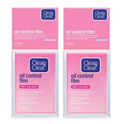 CLEAN & CLEAR Oil Control Film Pink 50's x 2's