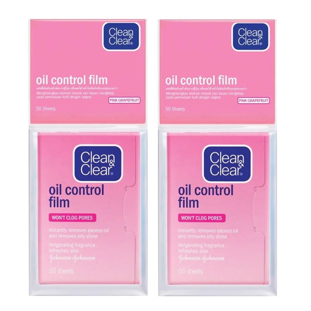 Oil Control Film Pink 50's x 2's