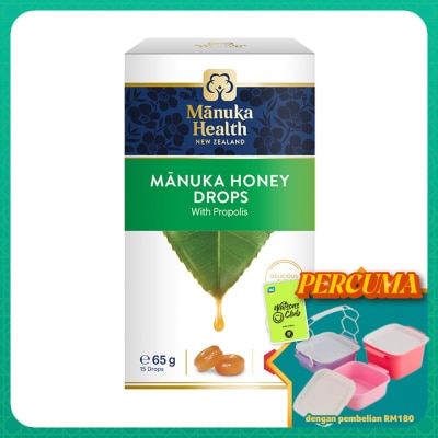 MANUKA HEALTH - Manuka Health Manuka Honey Drops Mgo400+ With Propolis 15S