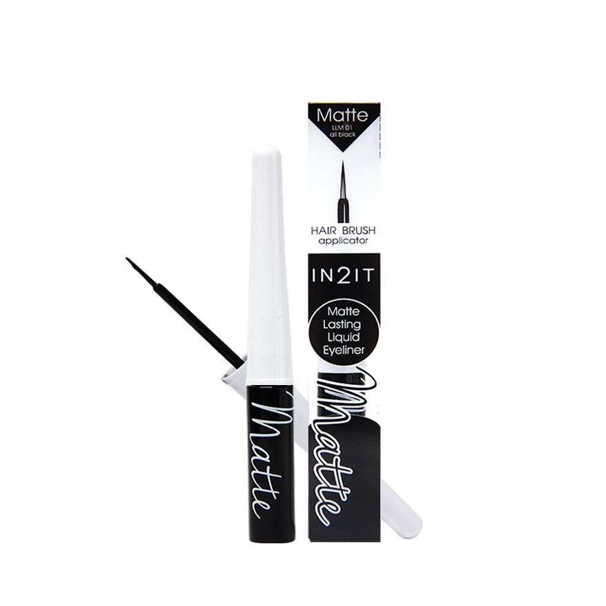Matte Lasting Liquid Eyeliner LLM01 Black 1's