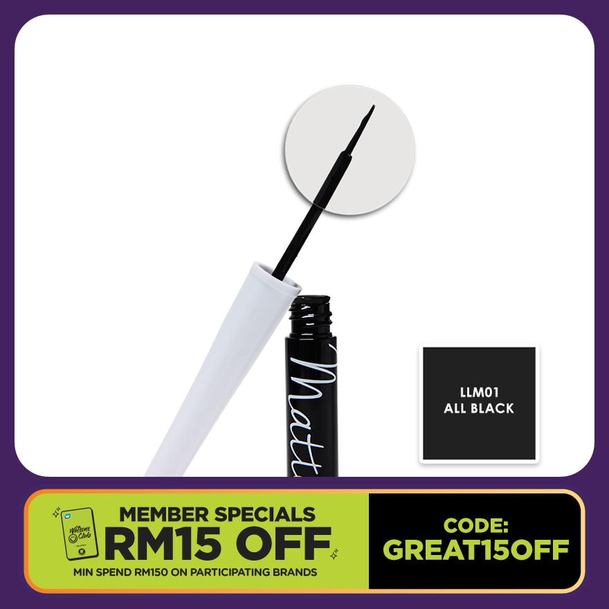 IN2IT Matte lasting liquid eyeliner