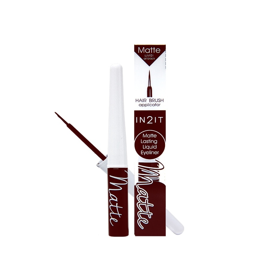 Matte Lasting Liquid Eyeliner LLM02 Brownish 1's