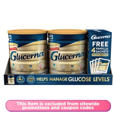 GLUCERNA 800gx2 FOC Sachets (Sept/2025 Expiry))