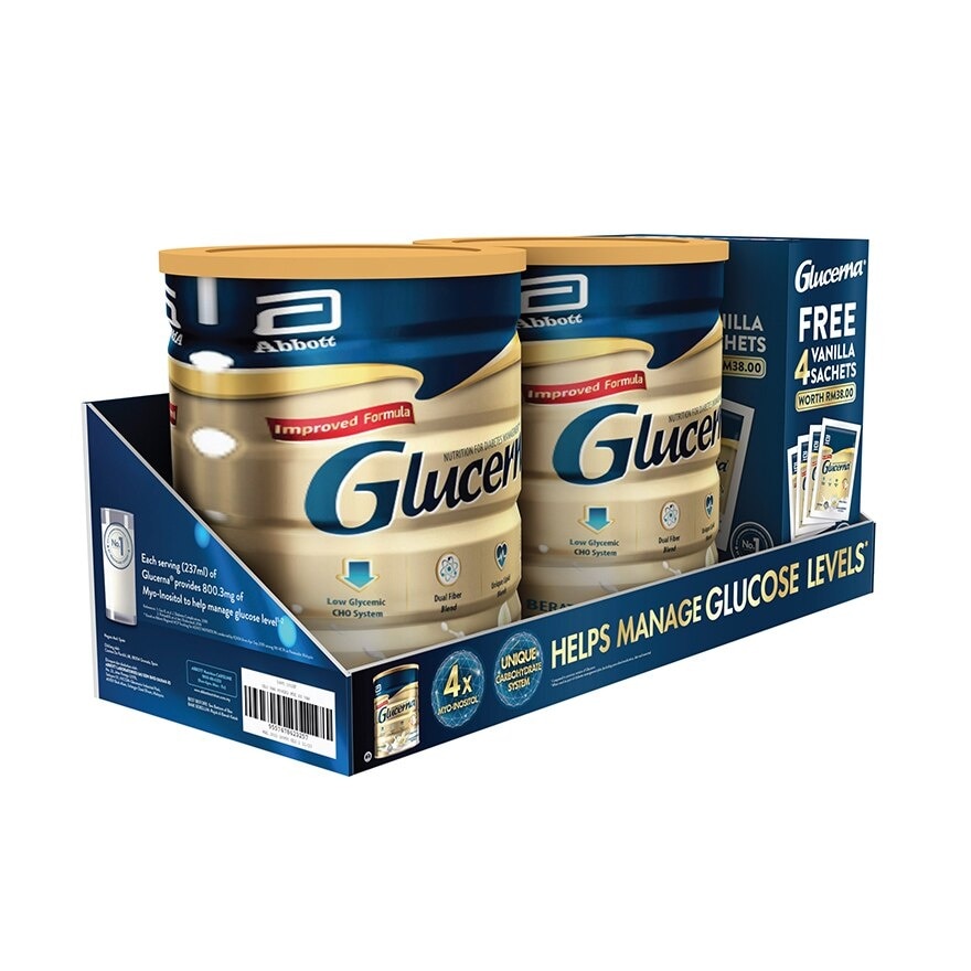 Glucerna 800gx2 FOC 4 Sachets