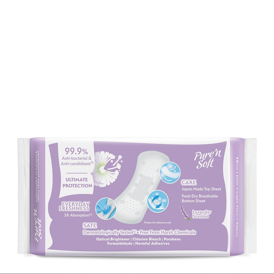 Ultra Thin Pantyliner 150mm 40's