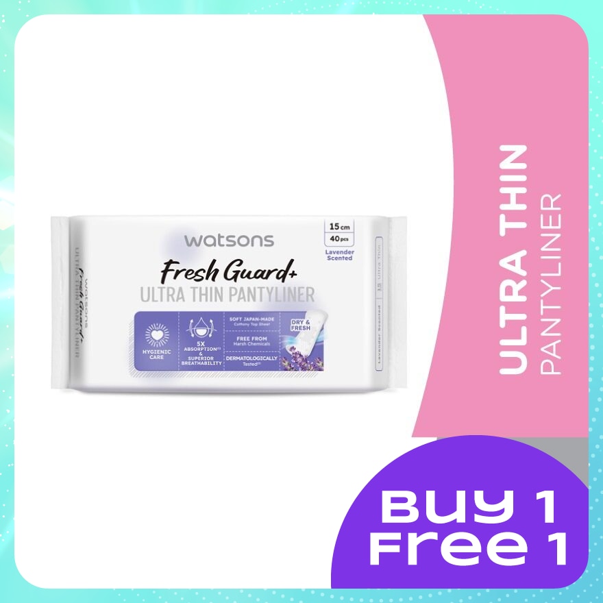 Ultra Thin Pantyliner 15cm 40's
