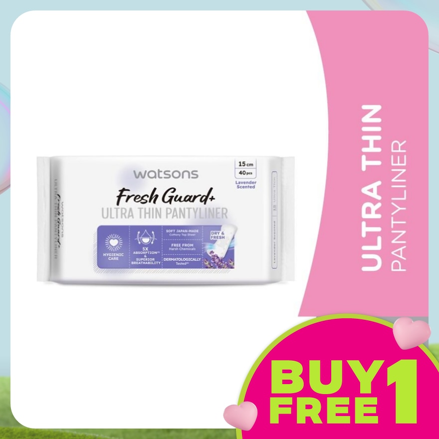 Ultra Thin Pantyliner 15cm 40's