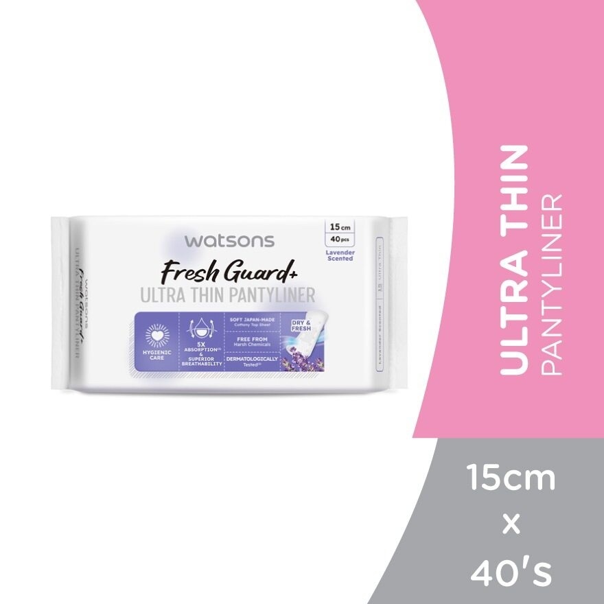 Ultra Thin Pantyliner 15cm 40's