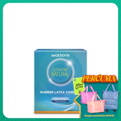 WATSONS - Ultrafine Condoms 1 x 3's