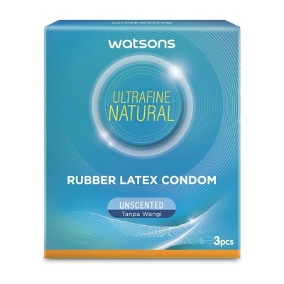 WATSONS Ultrafine Condoms 1 x 3's