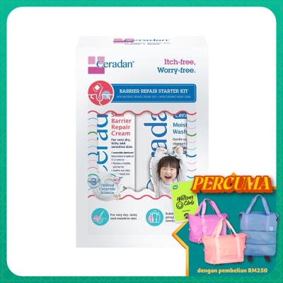 CERADAN Ceradan Skin Repair Cream 30G and Ceradan Moisturising Body Wash 30ml