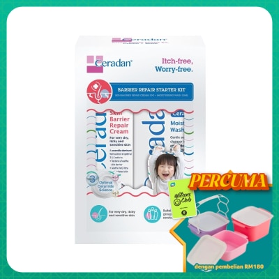 CERADAN - Ceradan Skin Repair Cream 30G and Ceradan Moisturising Body Wash 30ml