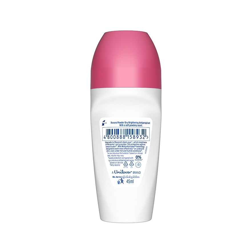 REXONA, Women Powder Dry Roll On 45ml | Watsons Malaysia