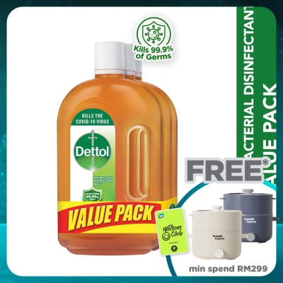 DETTOL Antiseptic Liquid Value Pack 750ml x3
