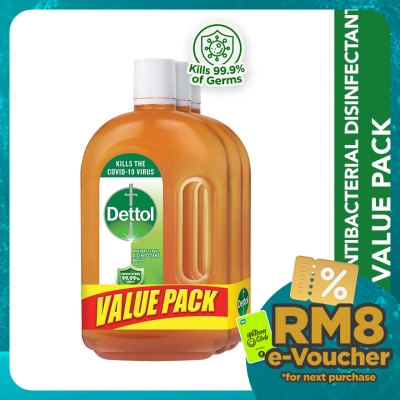 DETTOL Antiseptic Liquid Value Pack 750ml x3