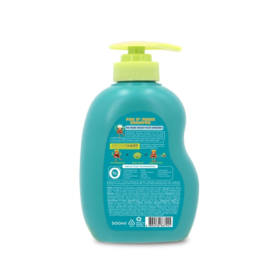 Fun and Fresh Shampoo 500ml