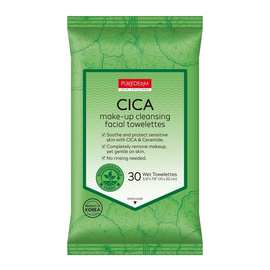 Cica Make-Up Cleansing Facial Towelettes 30S