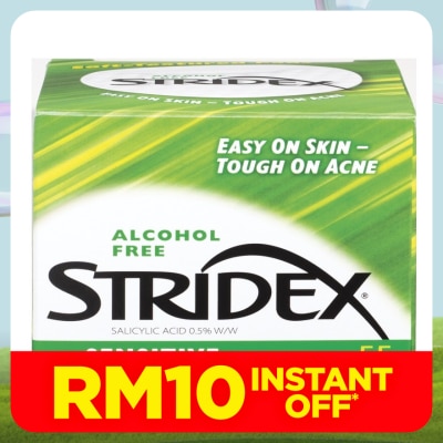 STRIDEX Sensitive Toner Pads x55