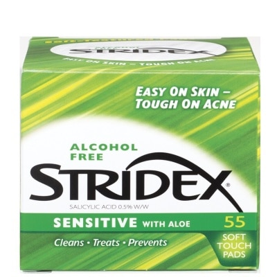 STRIDEX Sensitive Toner Pads x55