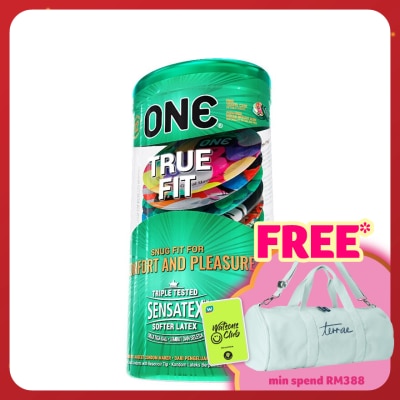 ONE TRUE FIT LATEX CONDOM 12'S