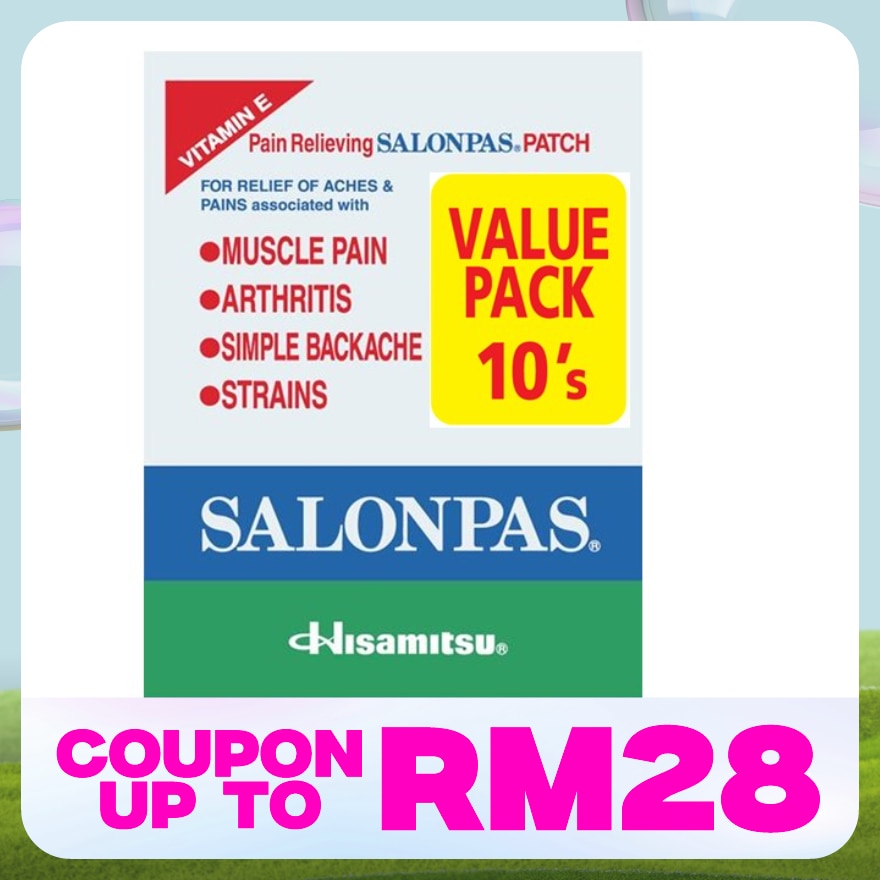 Pain Relieving Patch Large Size 5 X 2S