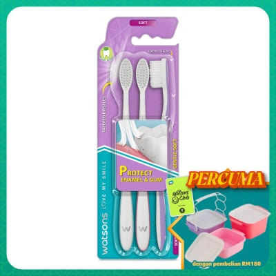 WATSONS - Gentle Soft Toothbrush 3S