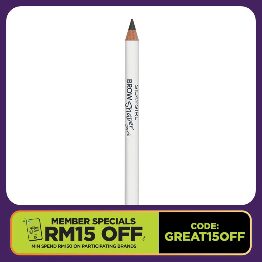 SILKYGIRL Brow Shaper Pencil 01 Grey 1's