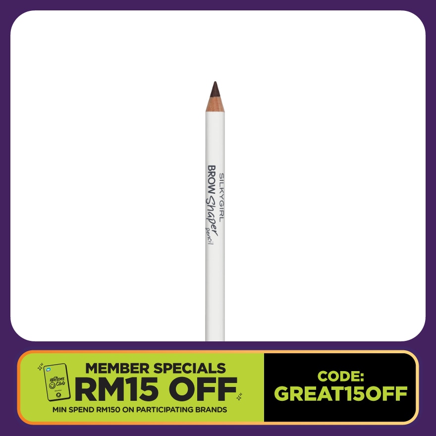 SILKYGIRL Brow Shaper Pencil 02 Dark Brown 1's
