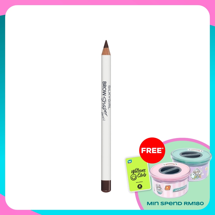 SILKYGIRL Brow Shaper Pencil 02 Dark Brown 1's