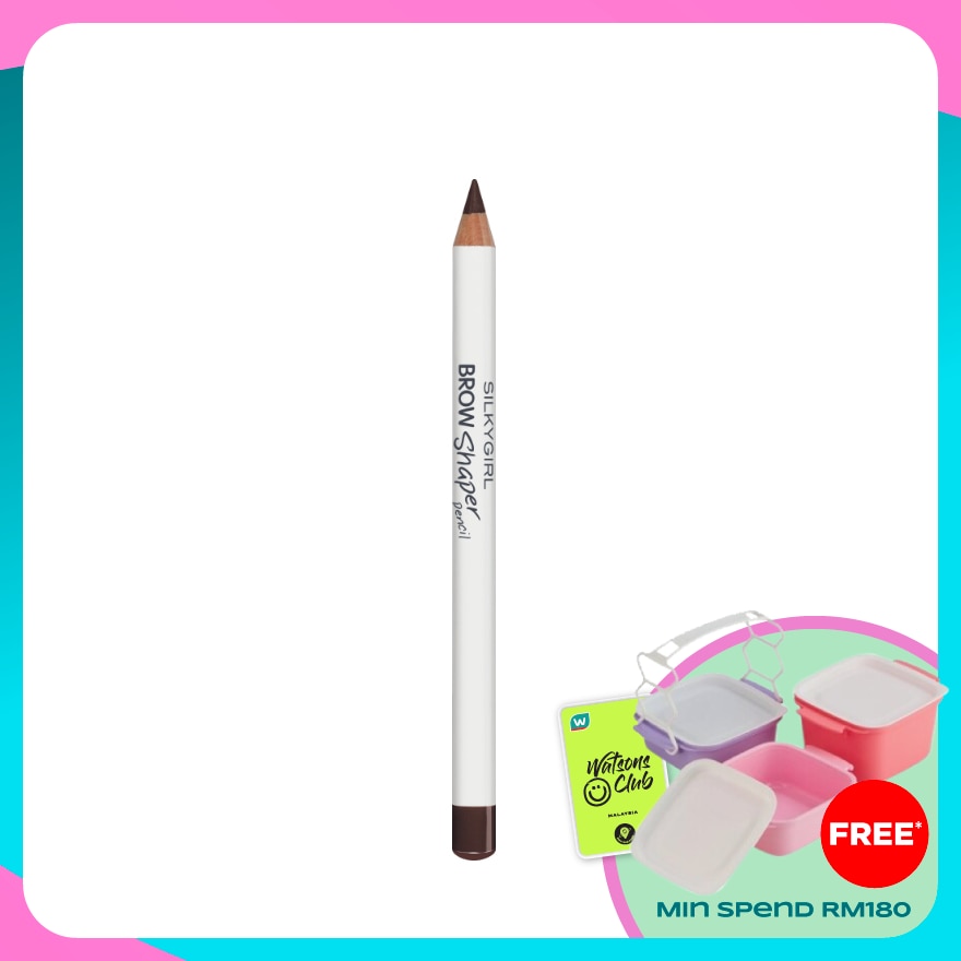 SILKYGIRL Brow Shaper Pencil 02 Dark Brown 1's
