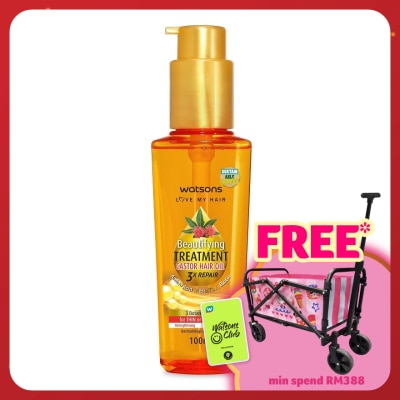 WATSONS Beautifying Treatment Castor Hair Oil 100ml