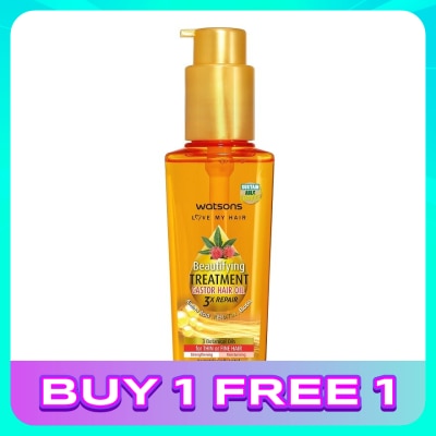 WATSONS Beautifying Treatment Castor Hair Oil 100ml