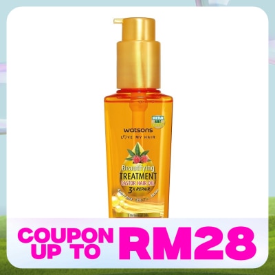 WATSONS Beautifying Treatment Castor Hair Oil 100ml
