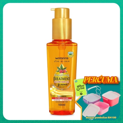 WATSONS - Beautifying Treatment Castor Hair Oil 100ml