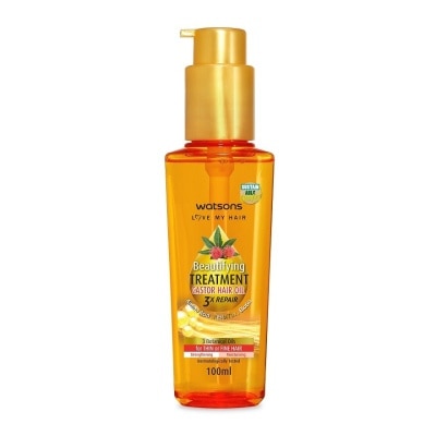 WATSONS Beautifying Treatment Castor Hair Oil 100ml