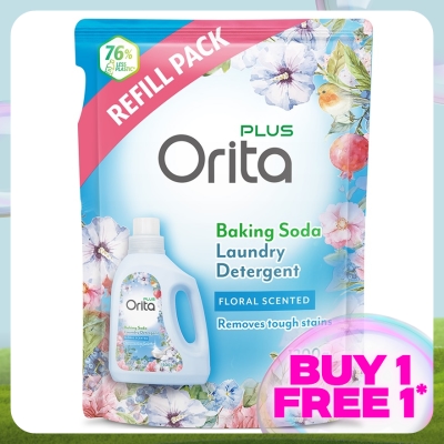 ORITA - Baking Soda Laundry Detergent Refill Pack 1200g