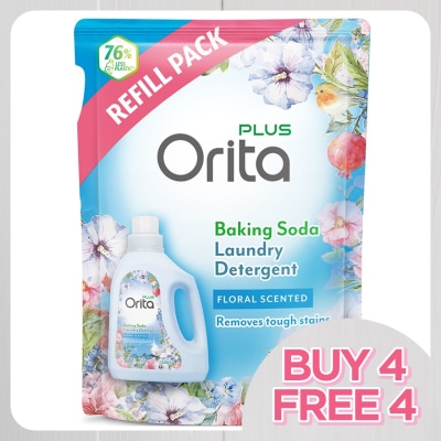ORITA - Baking Soda Laundry Detergent Refill Pack 1200g