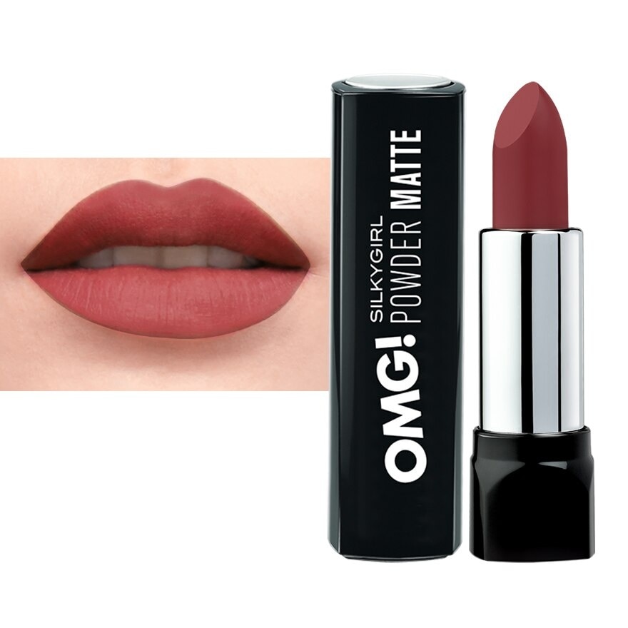 OMG! Power Matte Lip Color 02 Mocha 1's