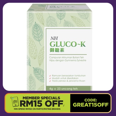 NH Gluco-K Herbal Tea 4g x 23's